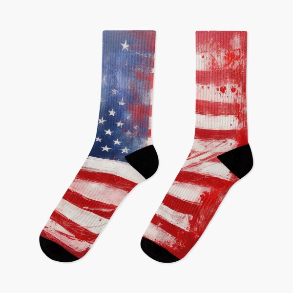 Item preview, USA flag art designed and sold by Andre Faubert.
