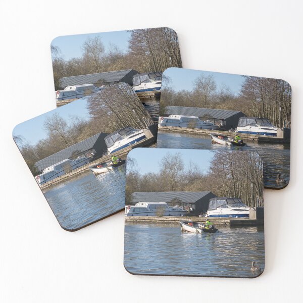 Item preview, Man boating on the River Bure, Norfolk Broads designed and sold by yackers1.