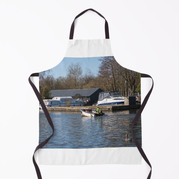 Item preview, Man boating on the River Bure, Norfolk Broads designed and sold by yackers1.