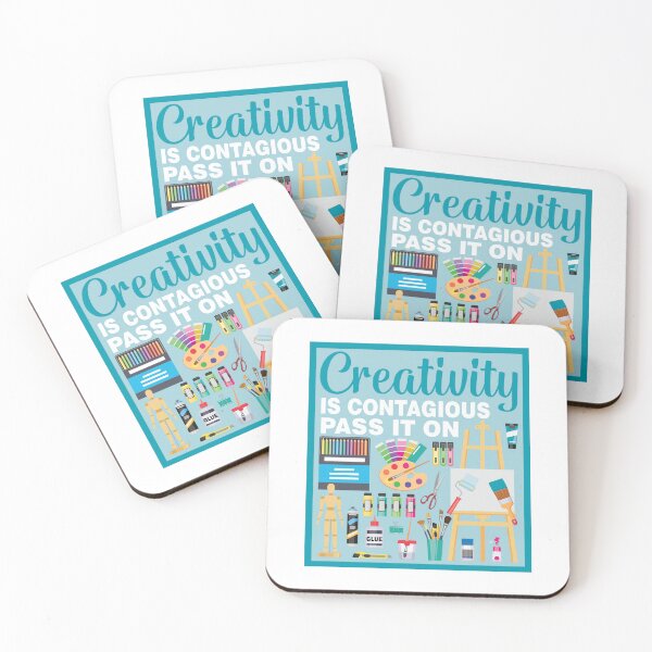 Item preview, Creativity is contagious pass it on - BLUE designed and sold by StellarFX.