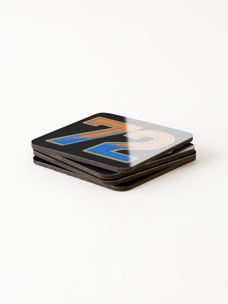 Thumbnail 4 of 5, Coasters (Set of 4), Retro Racing 72 Number designed and sold by SteadyRolling.