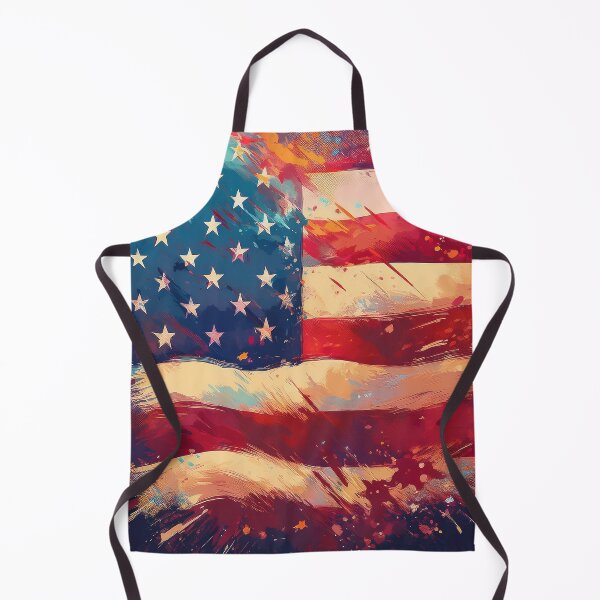 Item preview, USA flag art designed and sold by Andre Faubert.