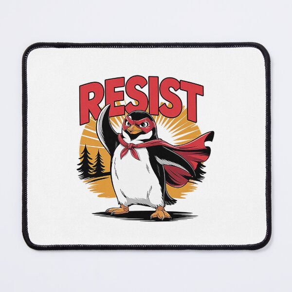 Item preview, resist-penguin designed and sold by Ash Mary's Designs.