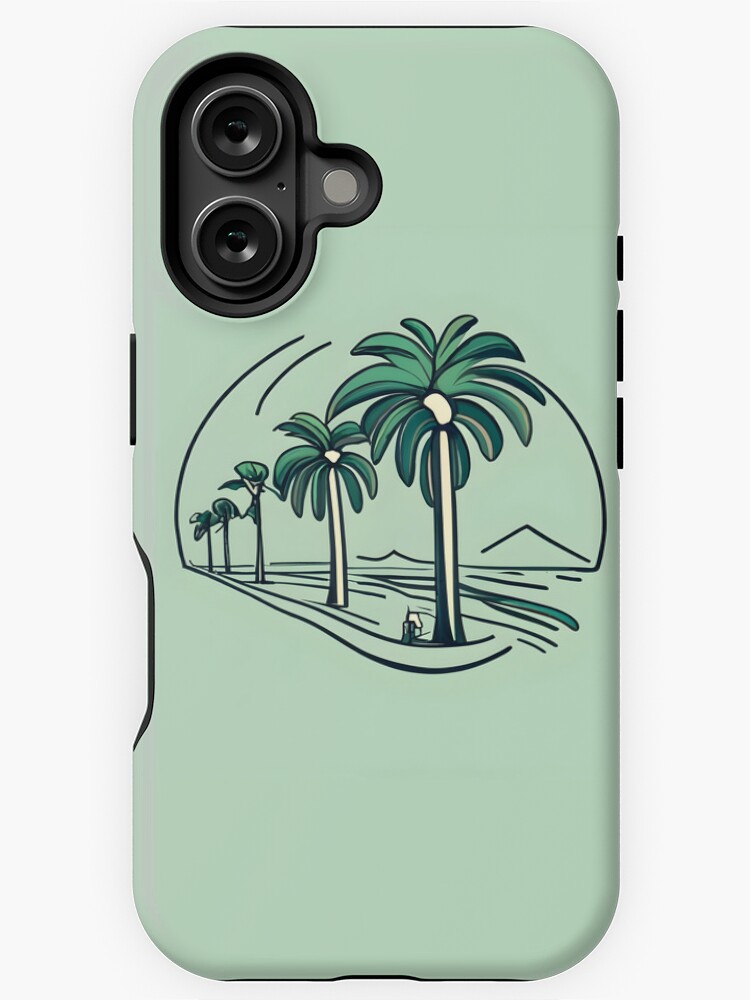 Thumbnail 1 of 4, iPhone Case, Palm designed and sold by Patricks-Art.