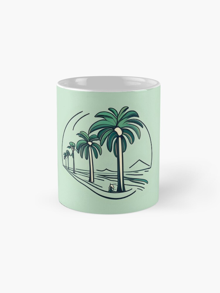 Thumbnail 4 of 6, Coffee Mug, Palm designed and sold by Patricks-Art.