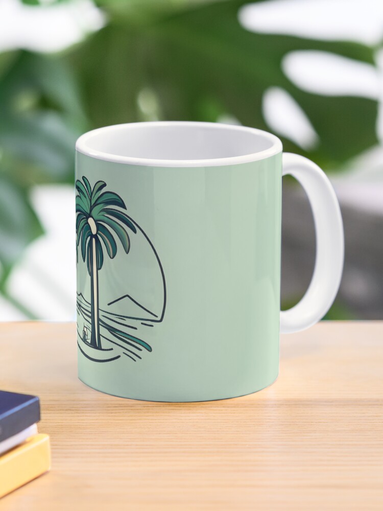 Thumbnail 1 of 6, Coffee Mug, Palm designed and sold by Patricks-Art.