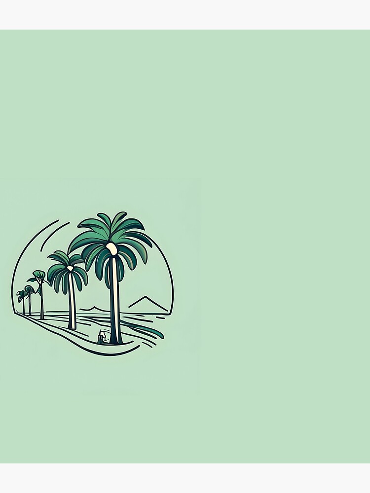 Thumbnail 3 of 3, Backpack, Palm designed and sold by Patricks-Art.