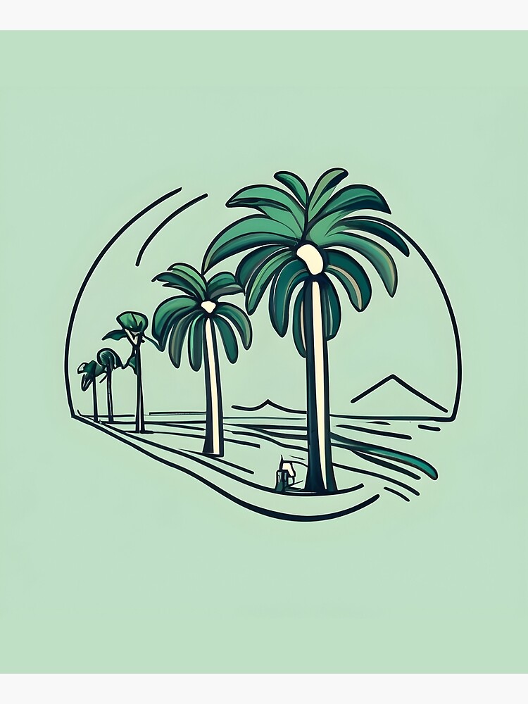 Thumbnail 6 of 6, Apron, Palm designed and sold by Patricks-Art.