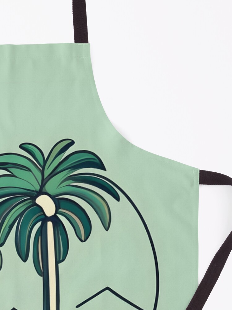 Thumbnail 3 of 6, Apron, Palm designed and sold by Patricks-Art.