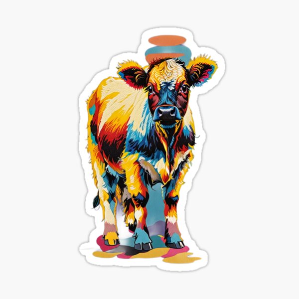 Vista previa del artículo con la obra «Mooplet dorado», diseñado y vendido por TheFarmersWife.