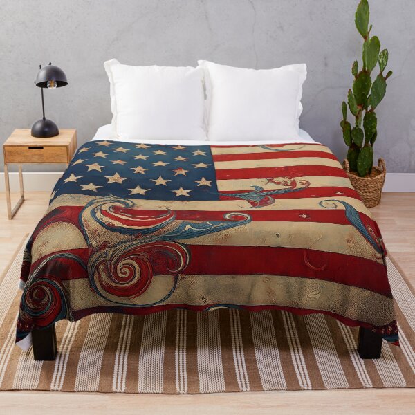 Item preview, USA flag art designed and sold by Andre Faubert.