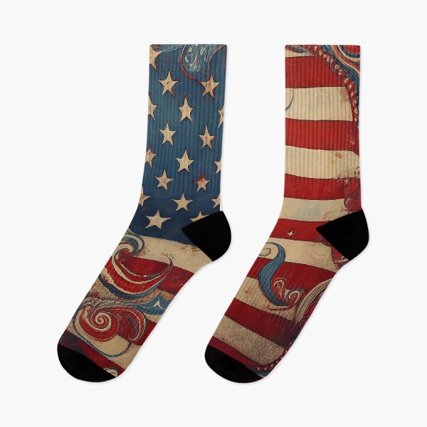 Item preview, USA flag art designed and sold by Andre Faubert.