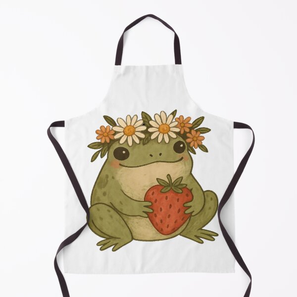 Item preview, Frog with Floral Crown  designed and sold by tiTheGoldenPath.