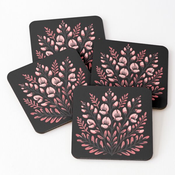 Item preview, Scotch Broom Botany. Common Broom Plant with Red Tint.  designed and sold by WickedLibrary.