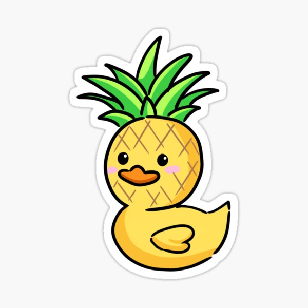 Item preview, Tropical Pineapple Rubber Duckie designed and sold by Kayhaige.
