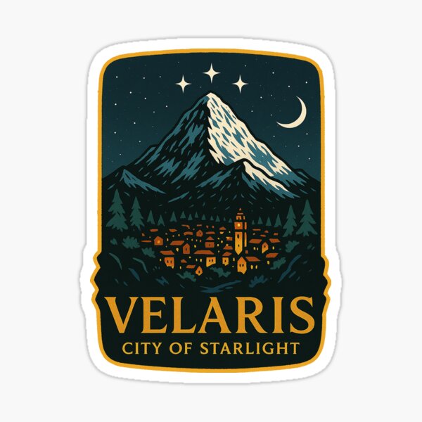 Artikel-Vorschau von Velaris, Stadt des Sternenlichts, designt und verkauft von ReasonsImBroke.