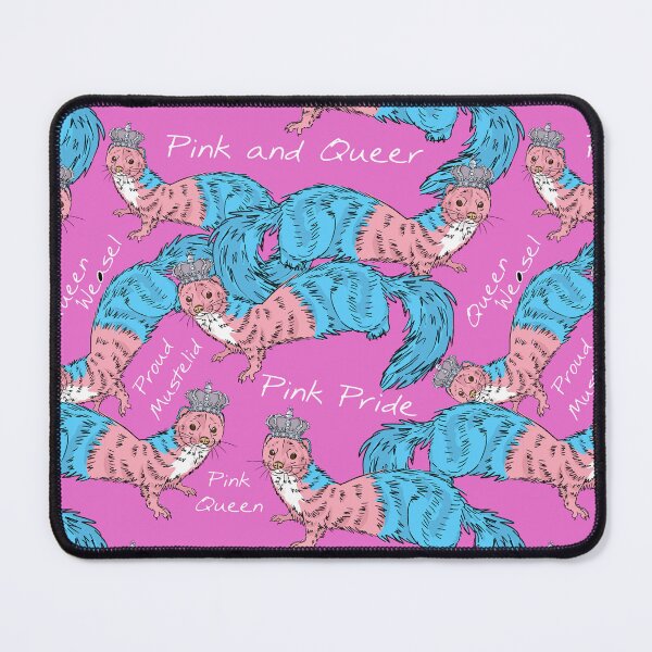 Item preview, Proud Queen Weasel Trans designed and sold by belettelepink.