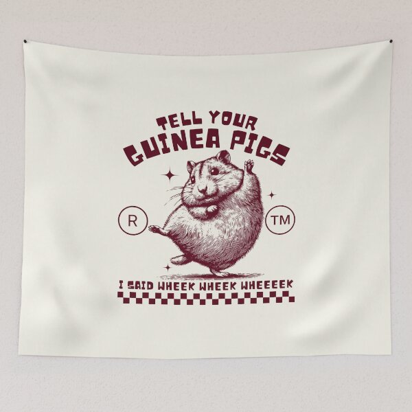 Item preview, Tell your guinea pig  designed and sold by Peerless-Prime.