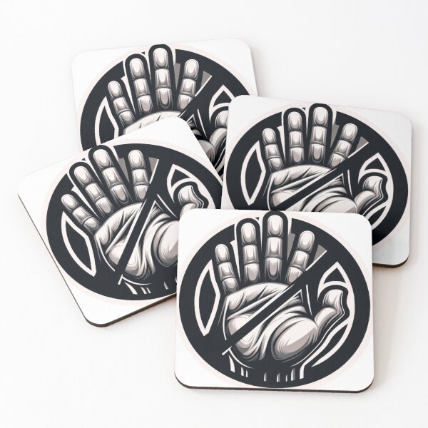 Item preview,  Hands Off  Respect Boundaries, Defend Rights  designed and sold by bestoftrendy.