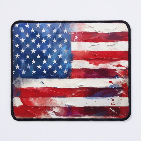 Item preview, USA flag art designed and sold by Andre Faubert.