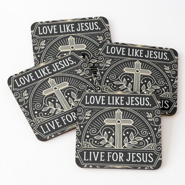Item preview, Love Like Jesus, Live for Jesus designed and sold by likbatonboot.