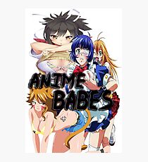 Anime Babes Photographic Print