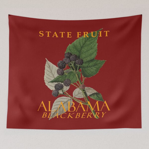 Item preview, Alabama Territory Fruit The Blackberry designed and sold by taiche.