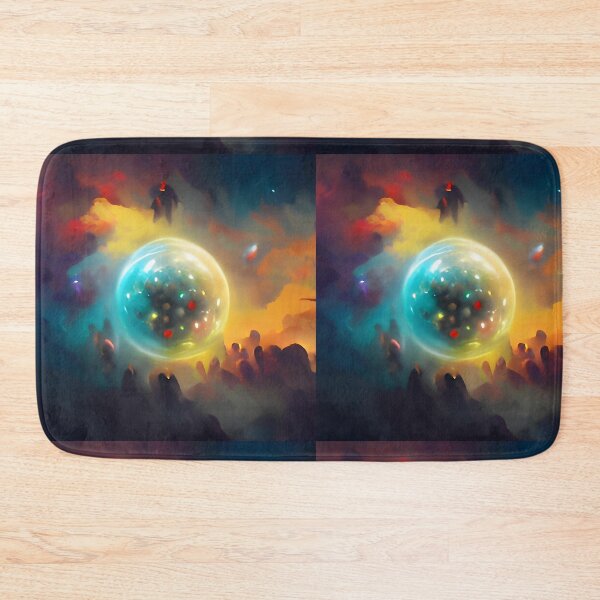 Item preview, Glowing Orb in Cosmic Dreamscape Nebula designed and sold by Amr Siam.
