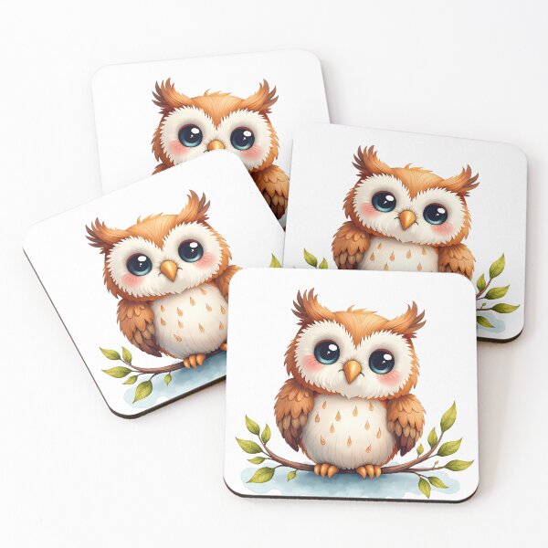 Item preview, Cute Owl Art designed and sold by Trending Designs.