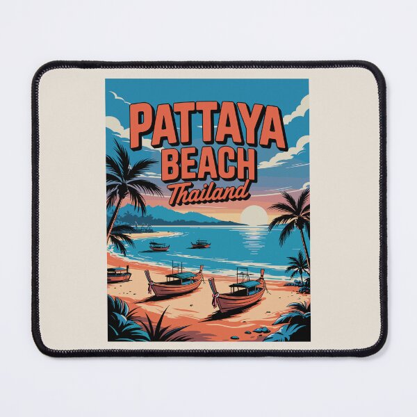 Item preview, Pattaya Beach Thailand T-Shirt – Tropical Escape in Style designed and sold by paulo silveira.