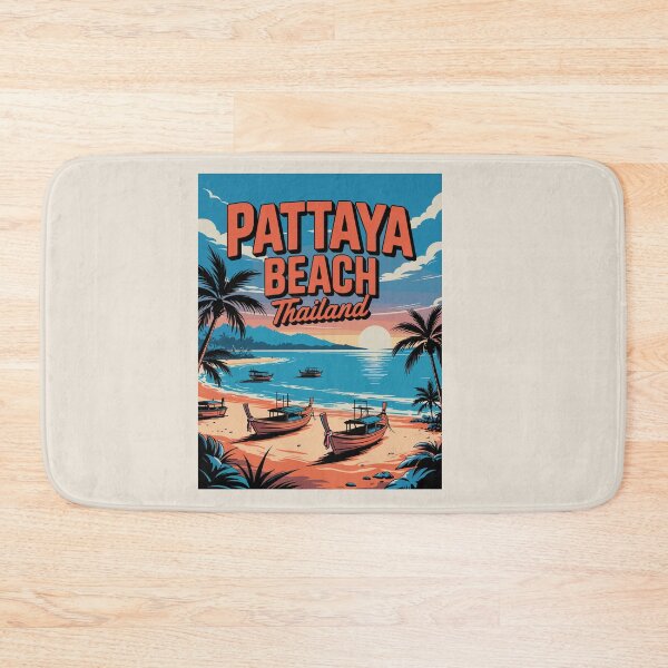 Item preview, Pattaya Beach Thailand T-Shirt – Tropical Escape in Style designed and sold by paulo silveira.