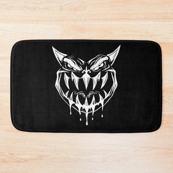 Item preview, Monstrous Grinning Face – Black and White Horror Illustration Art designed and sold by StooreYs.