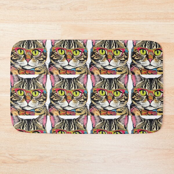 Item preview, Cool Cat in Tie Dye Shades designed and sold by Pixel  Playground.