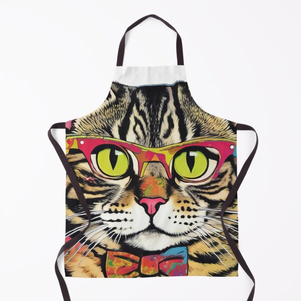 Item preview, Cool Cat in Tie Dye Shades designed and sold by Pixel Playground.