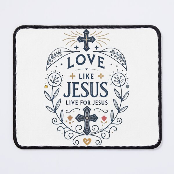 Item preview, Love Like Jesus, Live for Jesus designed and sold by likbatonboot.