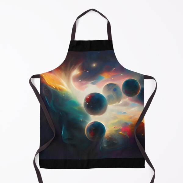 Item preview, Surreal Cosmic Mindscape with Floating Spheres designed and sold by Amr Siam.