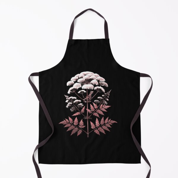 Item preview, Poison Hemlock in Red and Black. Poison Garden. designed and sold by WickedLibrary.