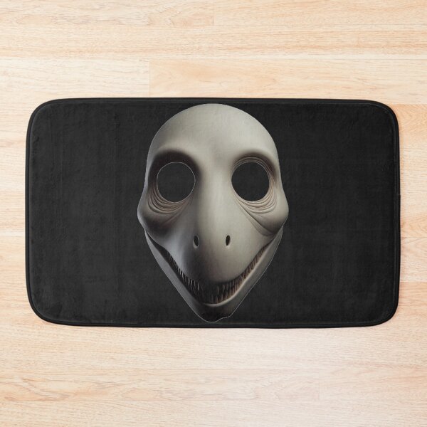 Item preview, Surreal Creature Mask with Hollow Eyes and Sinister Smile designed and sold by aminz4.