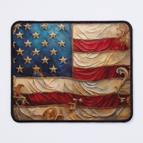 Item preview, USA flag art designed and sold by Andre Faubert.