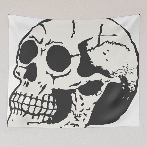 Item preview, skull halloween old school designed and sold by Achille3777.