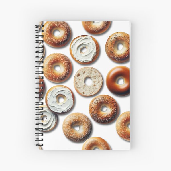 BREAD OVERALL PATTERN Spiral Notebook