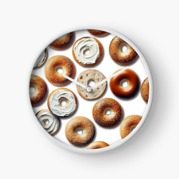 BREAD OVERALL PATTERN Clock