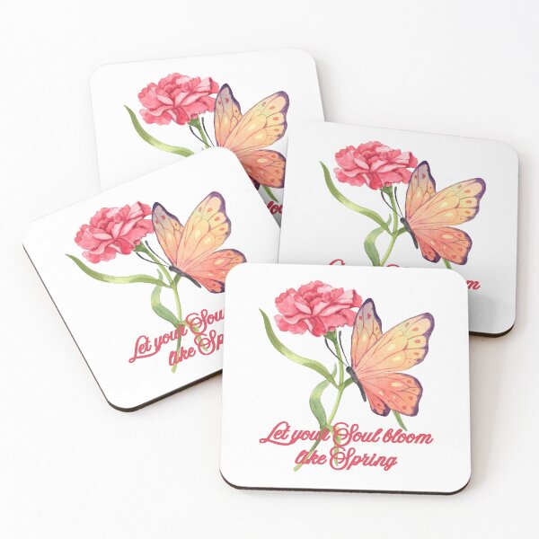Item preview, Spring Blooming Soul Aesthetic Quote  designed and sold by Tienda-Vane.