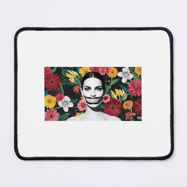 Item preview, Grin Among Blossoms designed and sold by CollageArt4U.