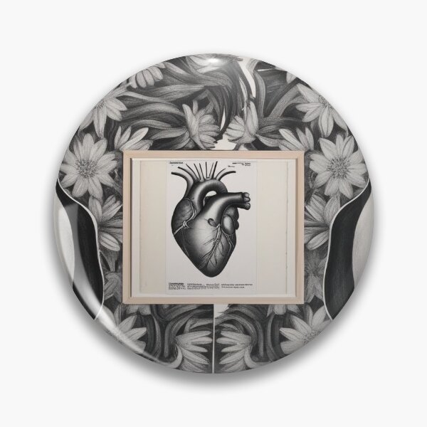 Item preview, Between Flesh and Bloom designed and sold by CollageArt4U.