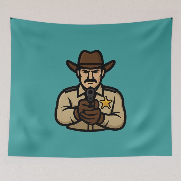Item preview, Sheriff on Alert designed and sold by Sawset.