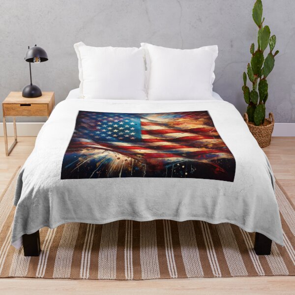 Item preview, USA flag art designed and sold by Andre Faubert.