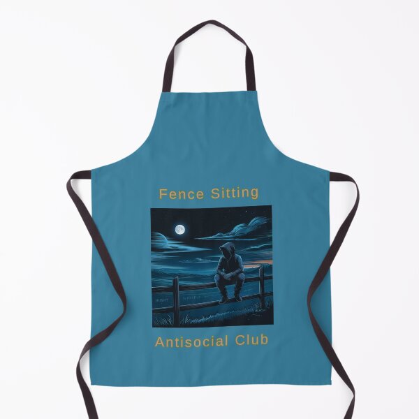 Item preview, Fence Sitting Antisocial Club designed and sold by TrendsLook.
