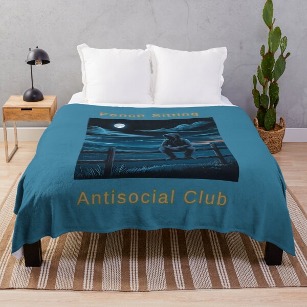 Item preview, Fence Sitting Antisocial Club designed and sold by TrendsLook.