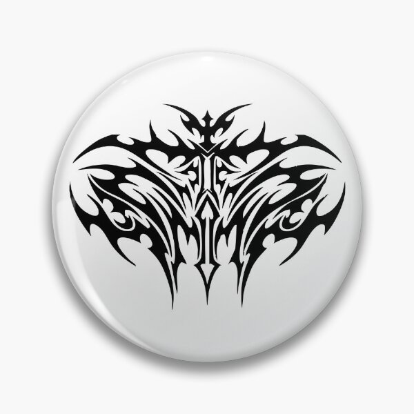 Item preview, Black Goth Emo Graphic Tribal designed and sold by Dem0r.